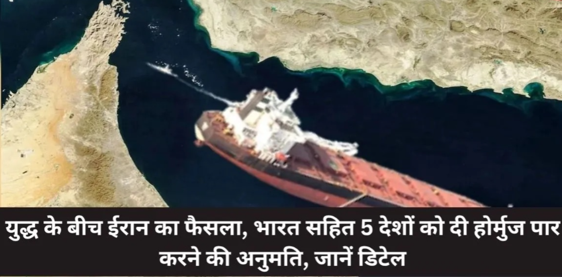 Iran Allows India and Five Friendly Nations to Pass Through the Strait of Hormuz Amid Rising Middle East Tensions